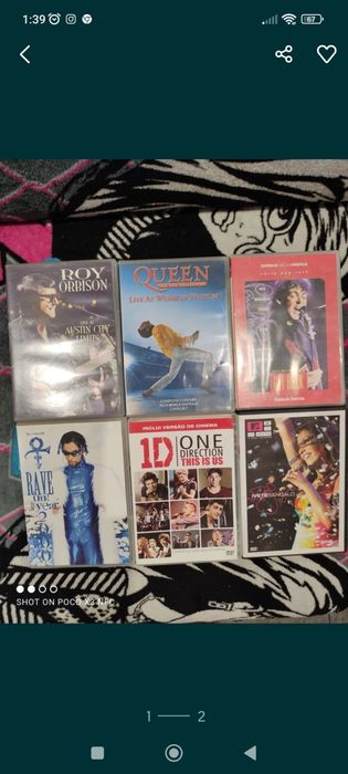 DVD Concertos de Rock