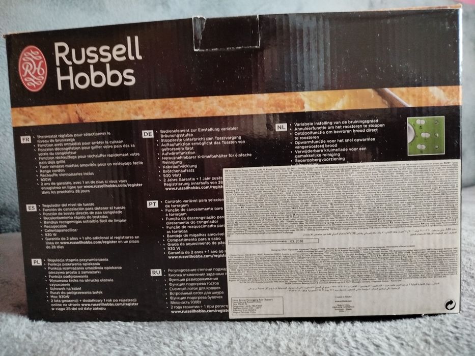 Russell Hobbs toaster