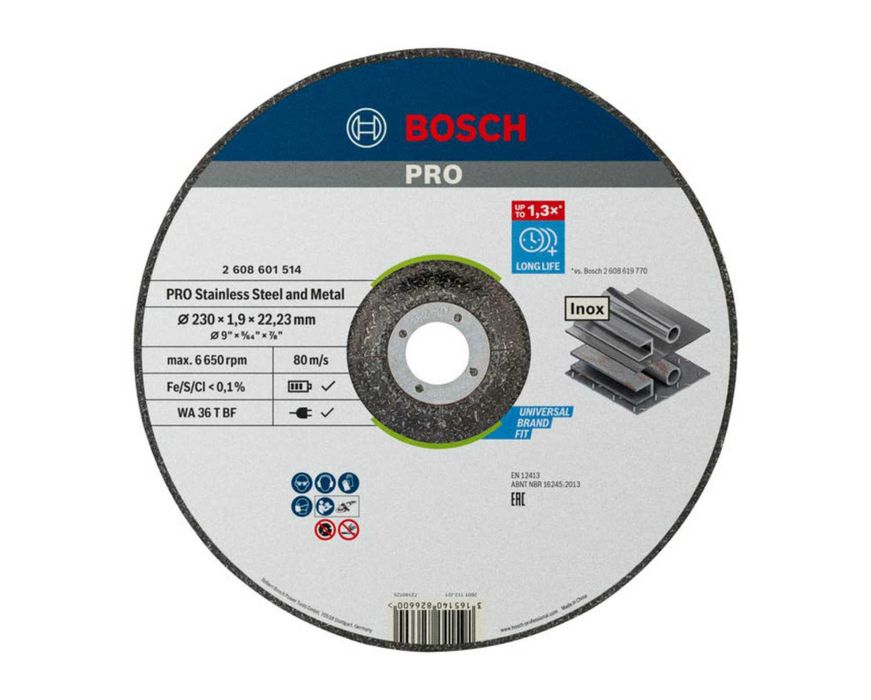 Bosch Tarcza Tnąca 230x1,9mm do INOX i Metalu