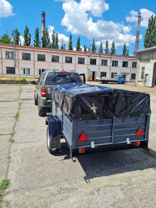 Усиленный прицеп легковой Бобер от производителя . Причіп