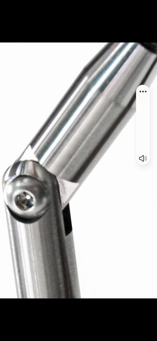 Przeguby  daszków , odciągi, rotule, zawiasy do bram aluminiowych