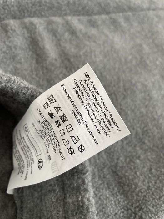 Szare spodnie z polaru xs/34 nowe Pieces