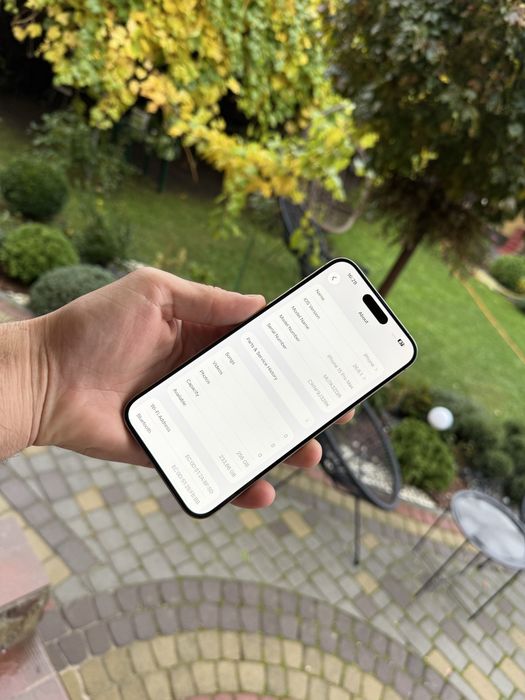 Iphone 15 pro max 256 gb