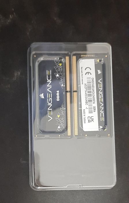 Pamięć RAM Corsair 16Gb 2400Mhz Vengeance SODIMM DDR4