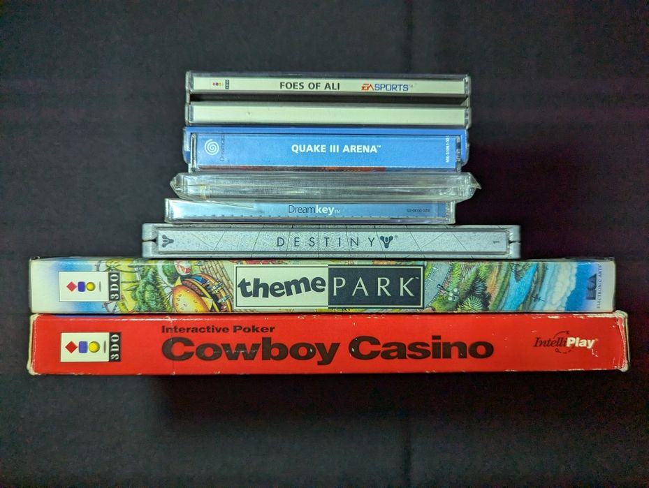 Диски Ps4 3DO Sega Dreamcast