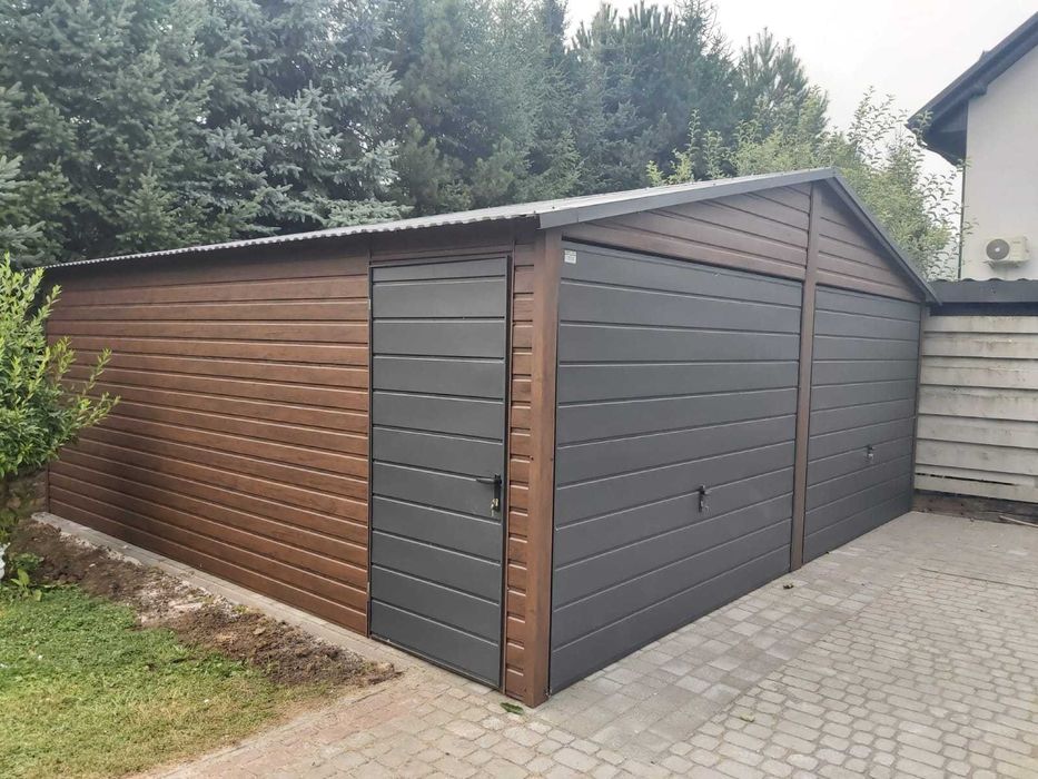 Garaż 4x6  MOCNY garaże blaszane Cała Polska  SZYBKI TERMIN!  Blaszak