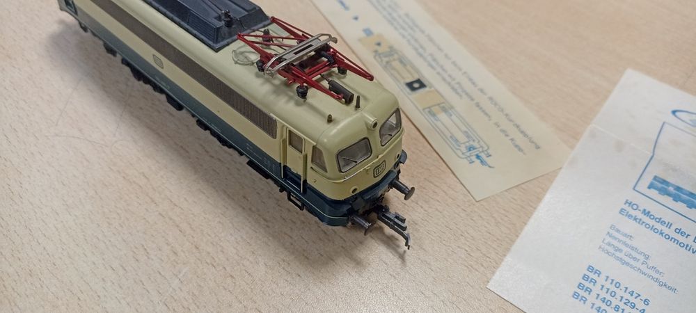 Locomotiva BR110 da DB RHEINGOLD - ROCO