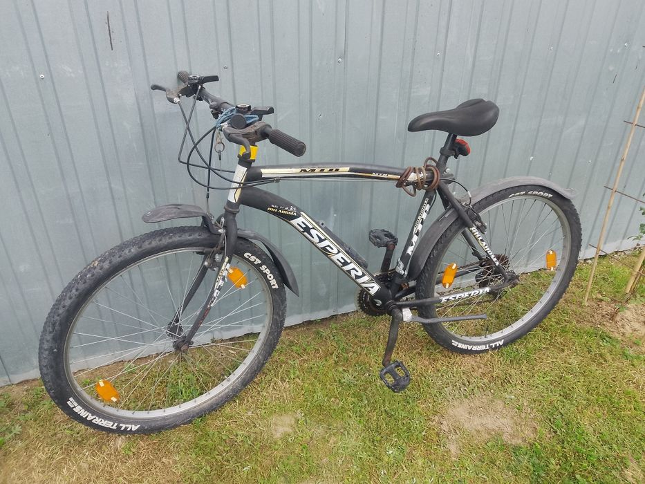 Rower czarny Esperia