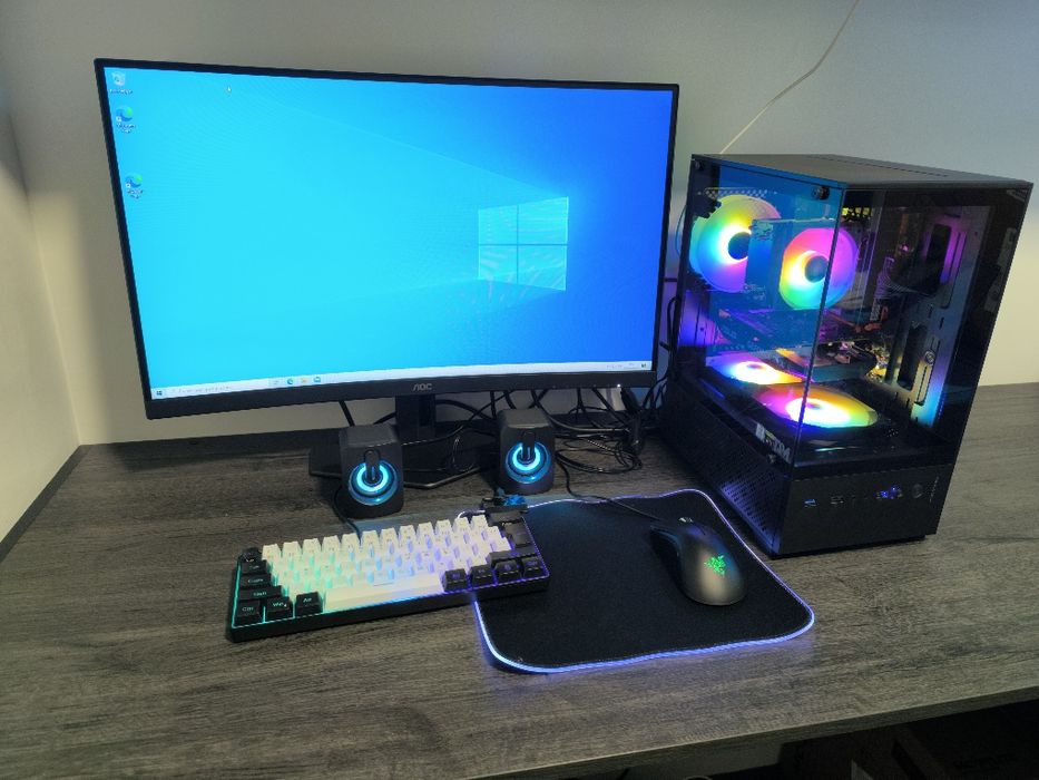 Pc Gaming 3050RTX 16 Ram + Ecrã+ Periféricos 3x S/ Juros