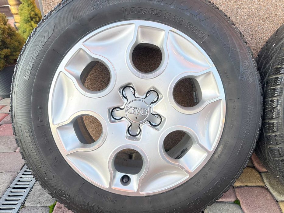 Тітанові діски ATS 5*100 R15 VW Golf 4-Skoda rapid-faBia-Audi 3