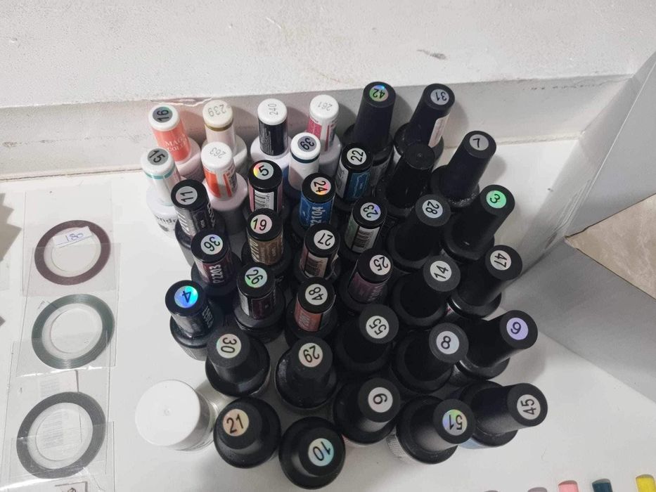 Recheio de. Materiais manicure e pedicure