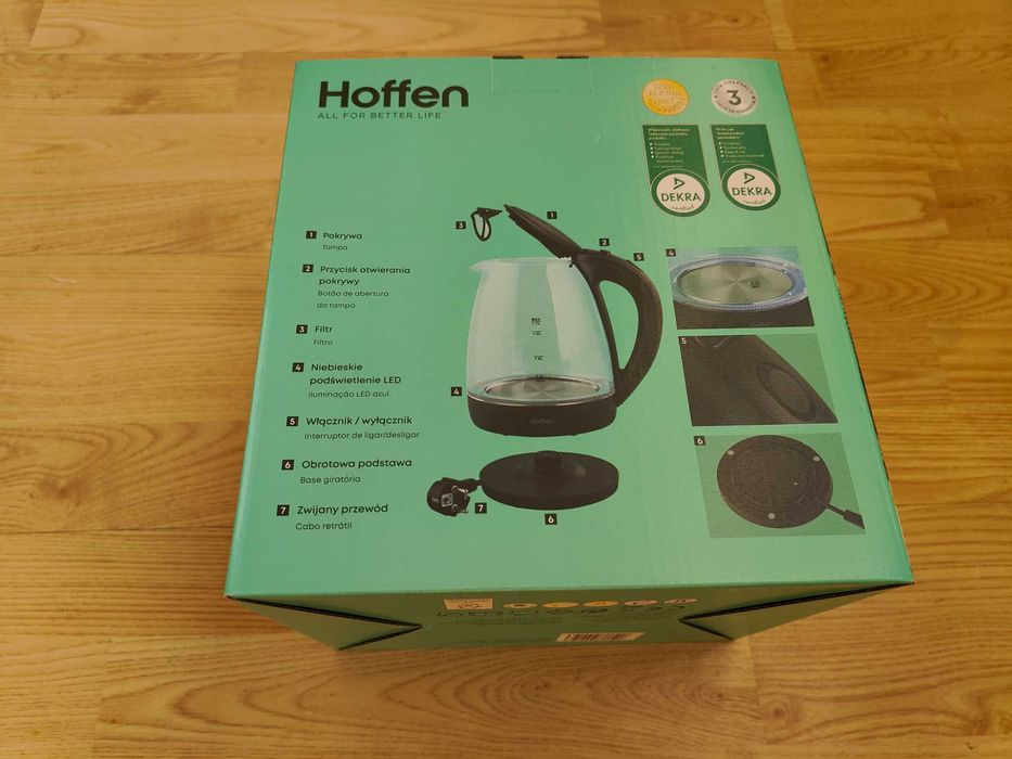 Czajnik elektryczny szklany