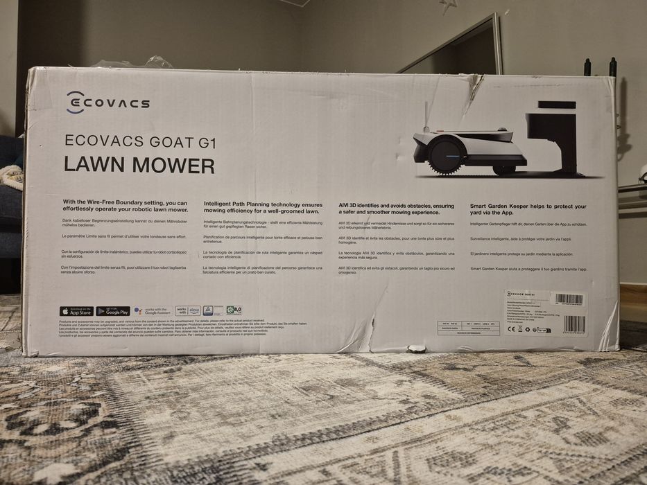 Робот-газонокосарка  ECOVACS  GOAT  G1  1600 ( 16 соток ).