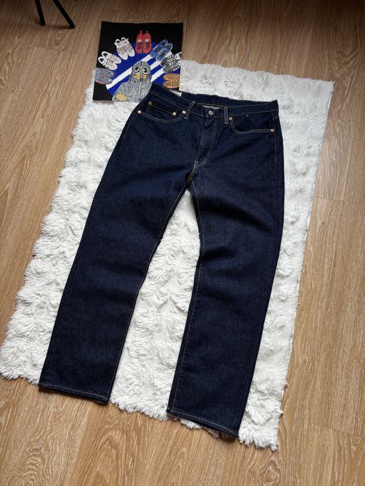 Темно-сині індіго нові широкі джинси Levis 514 Premium