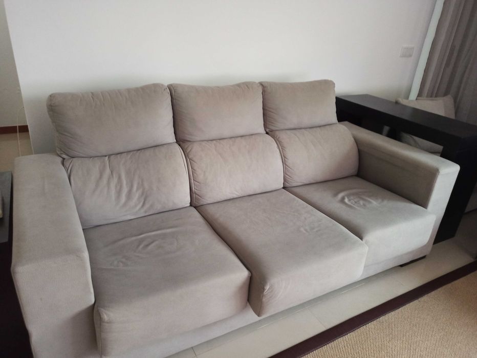 Sofá de 3 lugares + sofá de 1 lugar
