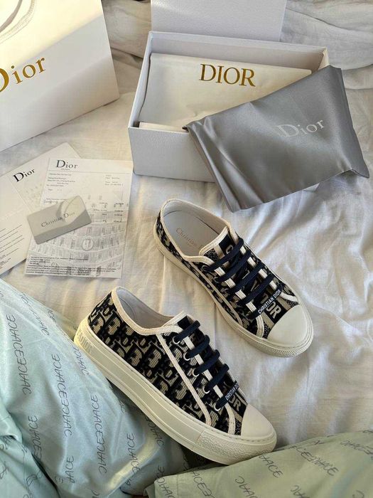 Dior Sneakers Low Deep Blue