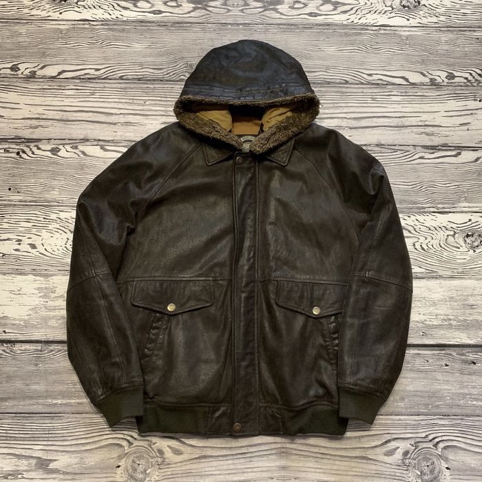 Кожаная куртка Melka Aviator Flight Hooded A2 Bomber Alpha Top Gun