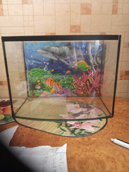Akwarium 30 litrów panoramiczne wymiary 40*30*25
