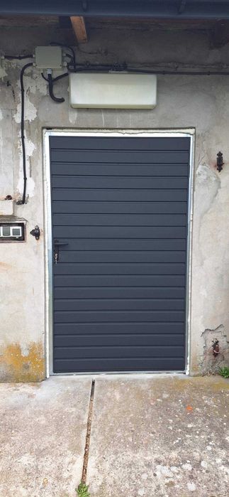 Drzwi zewnętrzne stalowe na wymiar 100 x 210 cm Dostawa Gratis