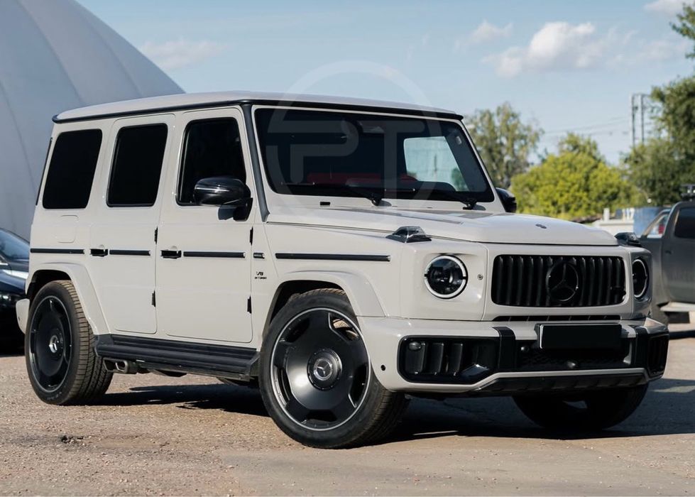 Вставки бампер карбоновые воздуховоды Mercedes G-Class G63 W465 Карбон