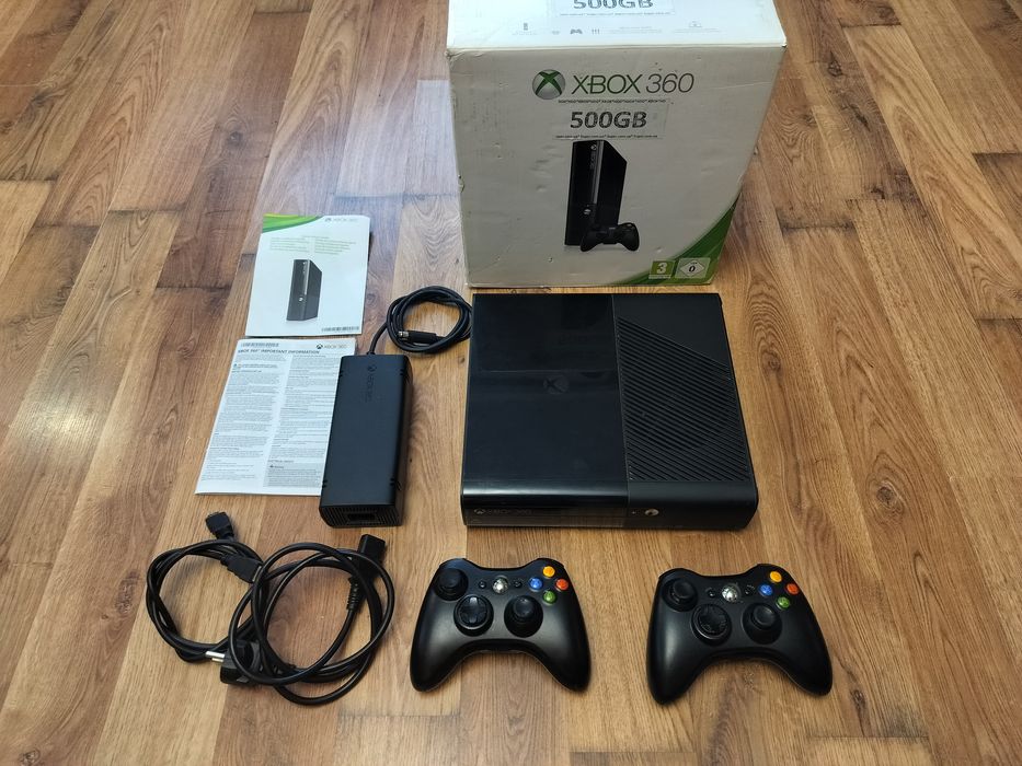 Xbox 360E 500gb freeboot 25 игр