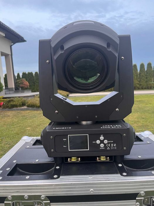 RUCHOME GŁOWY - Beam Spot Moving Head Light – ARES LED 200W SPOT CMHS016