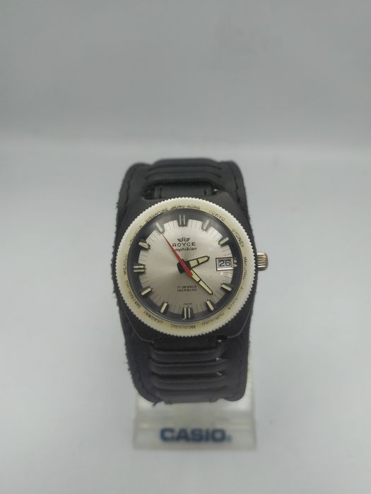 Zegarek Royce  amphibian nurek Swiss 17 jewels