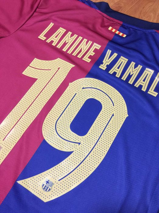 Barcelona - Nr 19 Jamał - Dom - Koszulka - Rozmiary S-XXXL