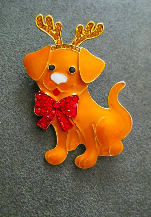 Alfinete / Broche / Pregadeira Gato Preto da Sorte NOVO