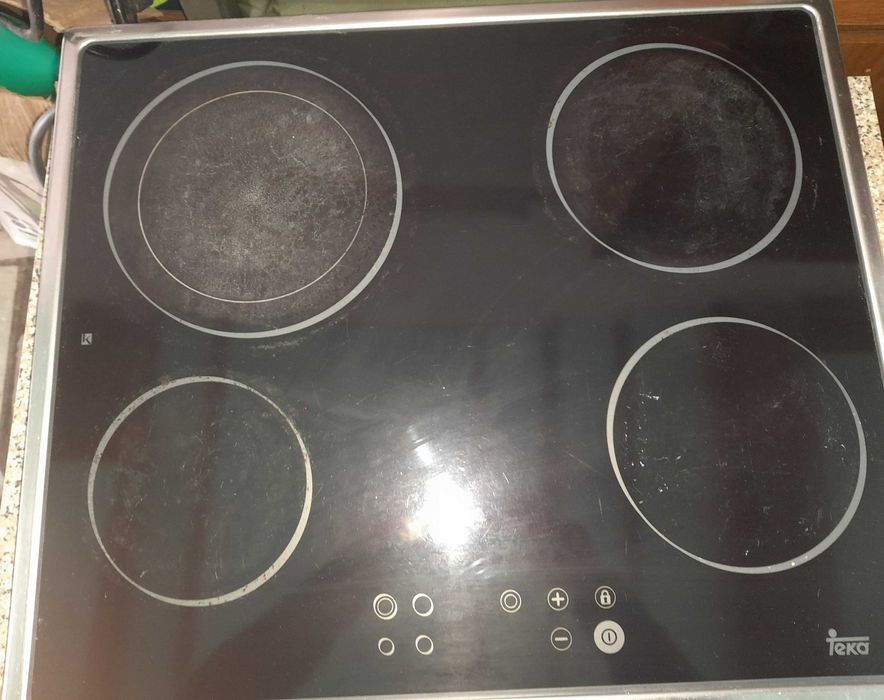 Placa Vitrocerâmica usada TEKA