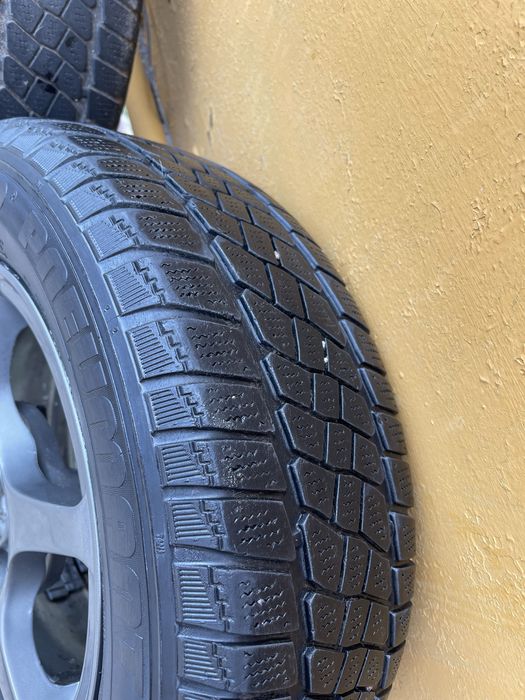 Диски з резиною r13 4.98 ваз, ланос.