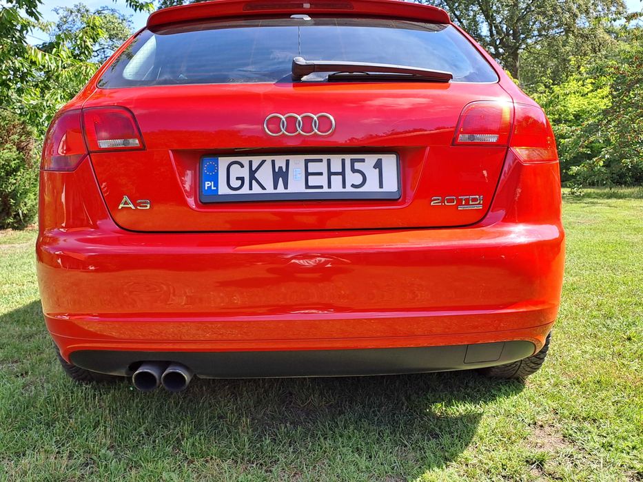 Ogniste Audi A3 quattro