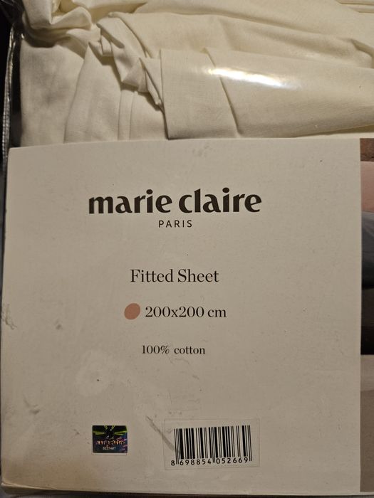 Простирадло на резинці  Marie Claire, 200x200, 100 coton