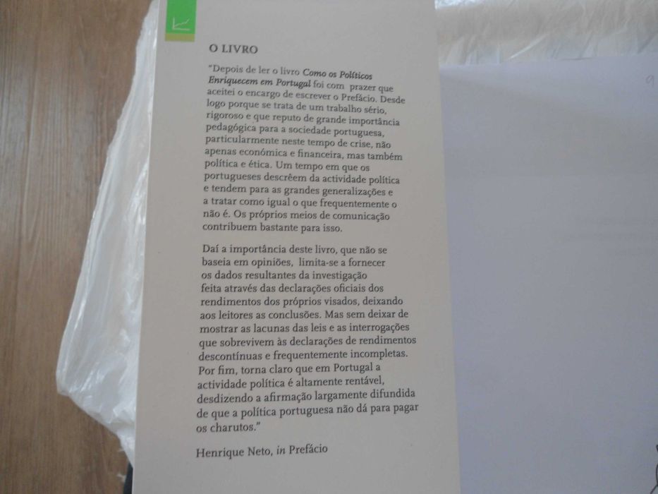 Como os Políticos Enriquecem em Portugal por António Sérgio Azenha