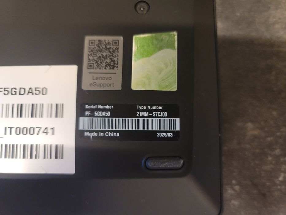 Ноутбук Lenovo T14 Gen 5 i5 135U новый