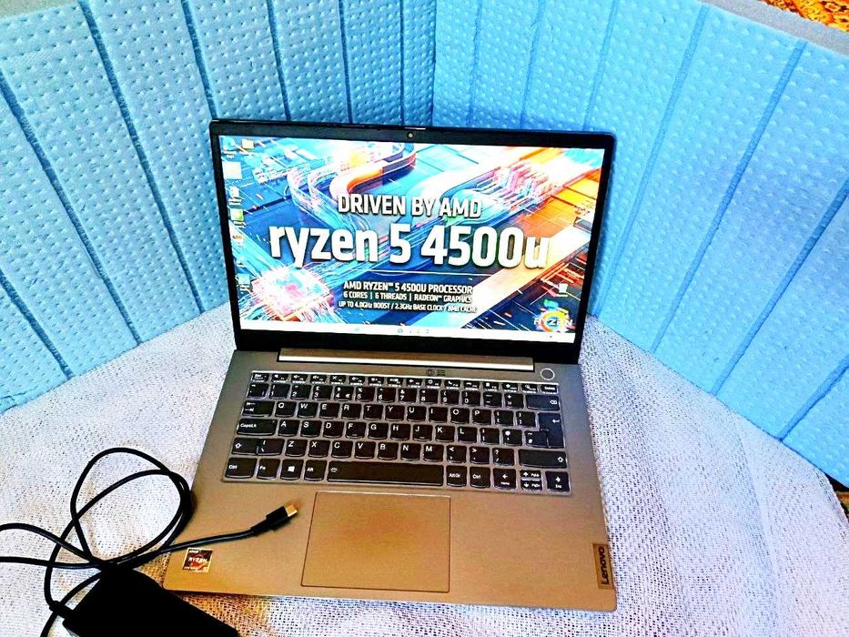 Lenovo ThinkBook 14 G2 / Ryzen 5 4500U / 8Gb-256Gb/ Метал. ультрабук
