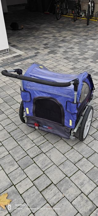 Riksza do roweru dla dwójki dzieci