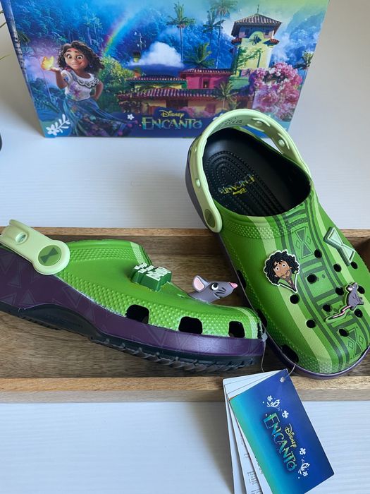 Crocs Encanto 34 35 розмір J3 з мигалками