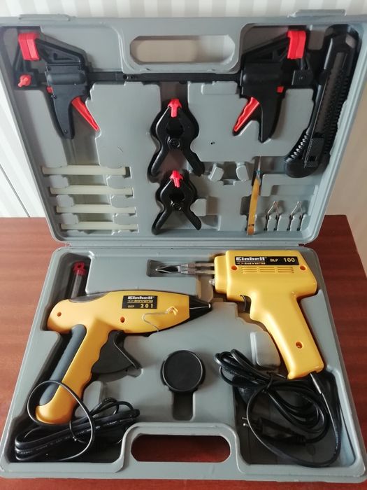 Pistola de colar e soldar EINHELL, Pack de 2  máquinas  novas