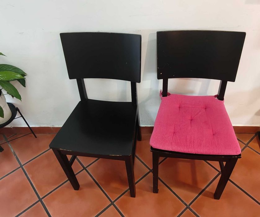 Mesa de cozinha extensivel com 6 cadeiras