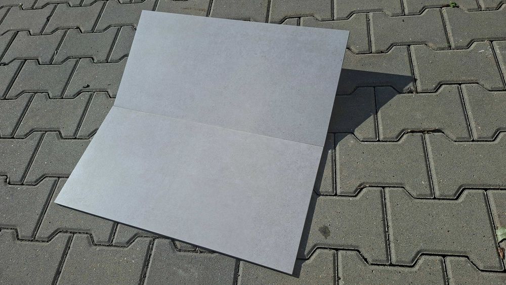 Gres szkliwiony Opal White Mat 30×60 * Imitacja betonu * Płytki podłogowo/ścienne * Mrozoodporne * Rektyfikowane