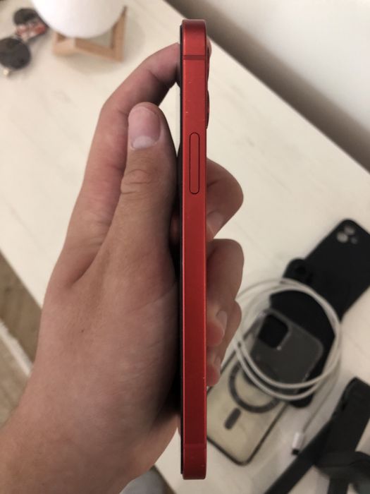 iPhone 12 128gb Red, Neverlock, 6 чохлів в подарунок