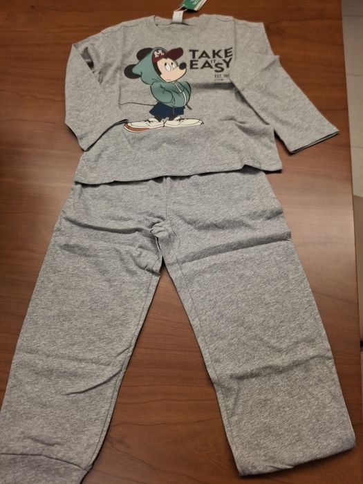 Pijama  menino cinzento