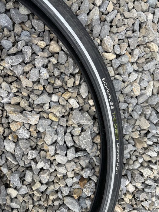 Opona rowerowa Schwalbe Marathon green guard