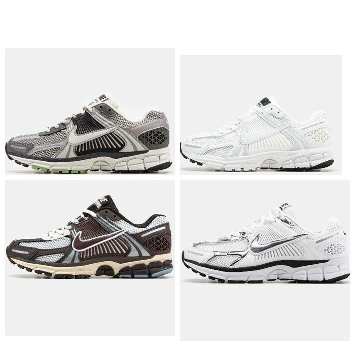 Кожаные кроссовки Nike Zoom Vomero 5 кросівки найк зум вомеро (36-45)