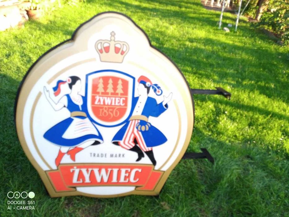Żywiec neon na scianę