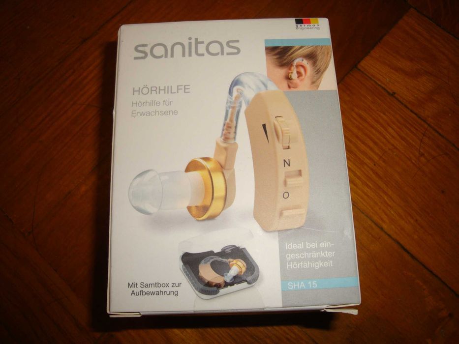 НОВЫЙ Слуховой аппарат Sanitas ( SHA 15 ) - Германия