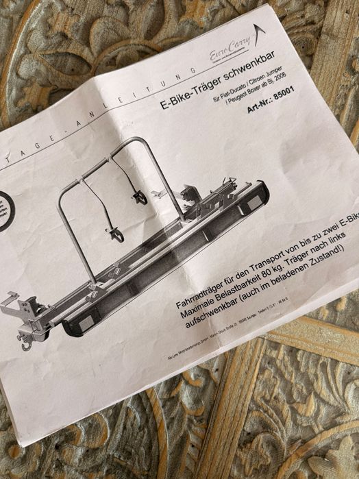 Suporte para bicicletas elétricas