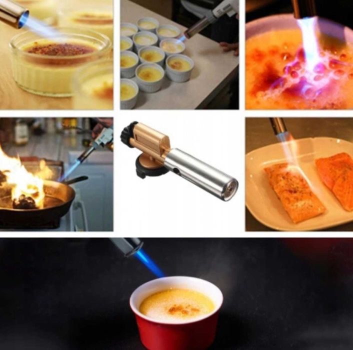 PALNIK GAZOWY ŻELIWNY opalarka na gaz kartusz ręczny