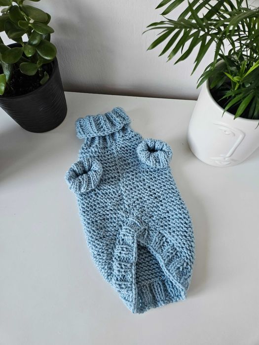 Sweterek ubranko ciepłe dla psa kota na zimę jesień jesienne zimowe